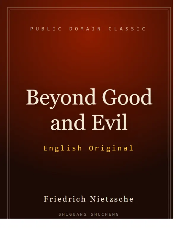 Beyond Good and Evil